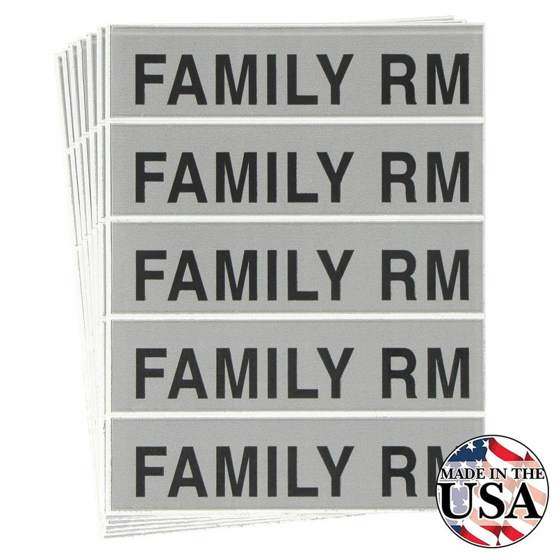 Tag-A-Room Color Coded Moving Box Label (Family RM) - Image 1